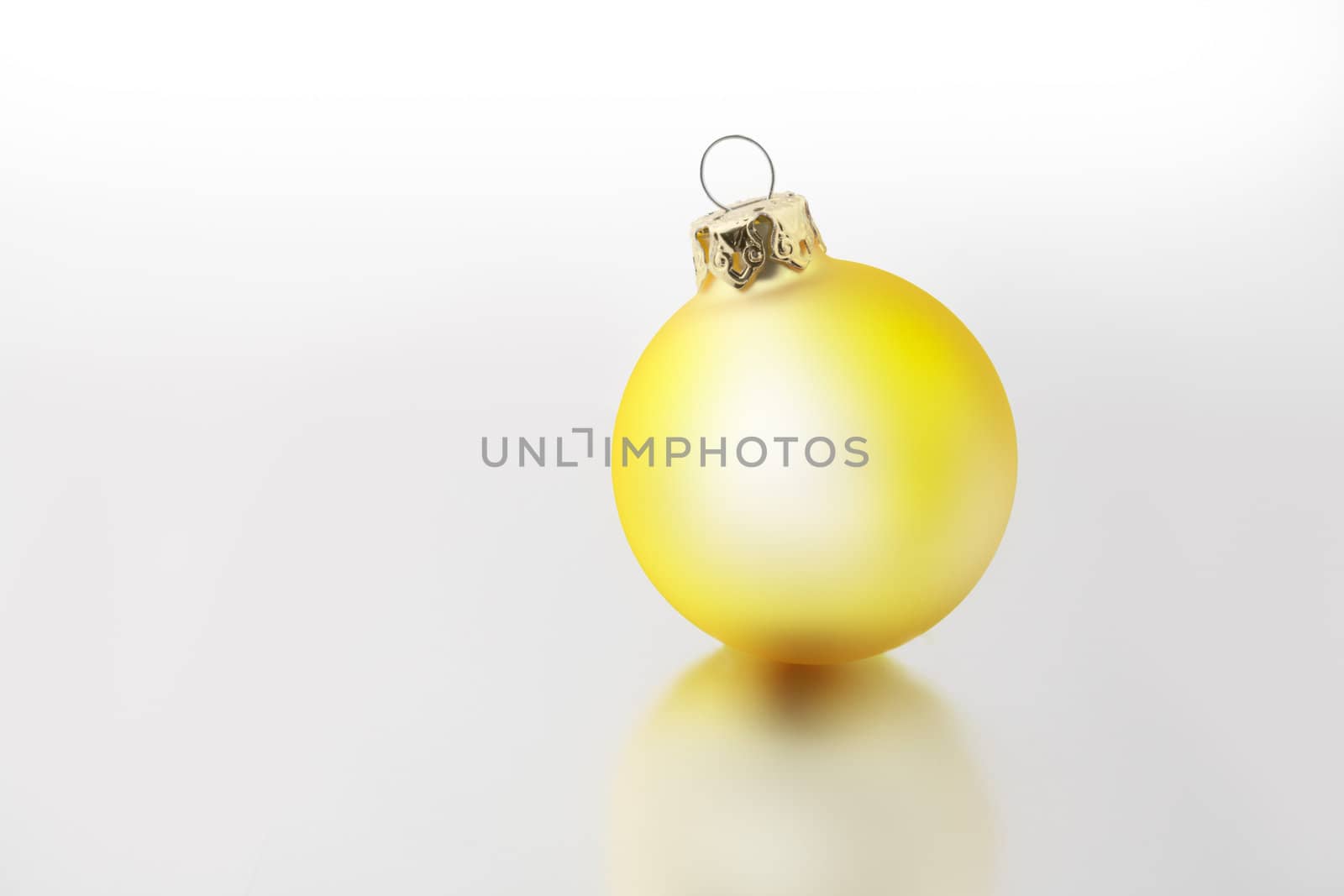 Christmas decoration bauble ornament studio still life