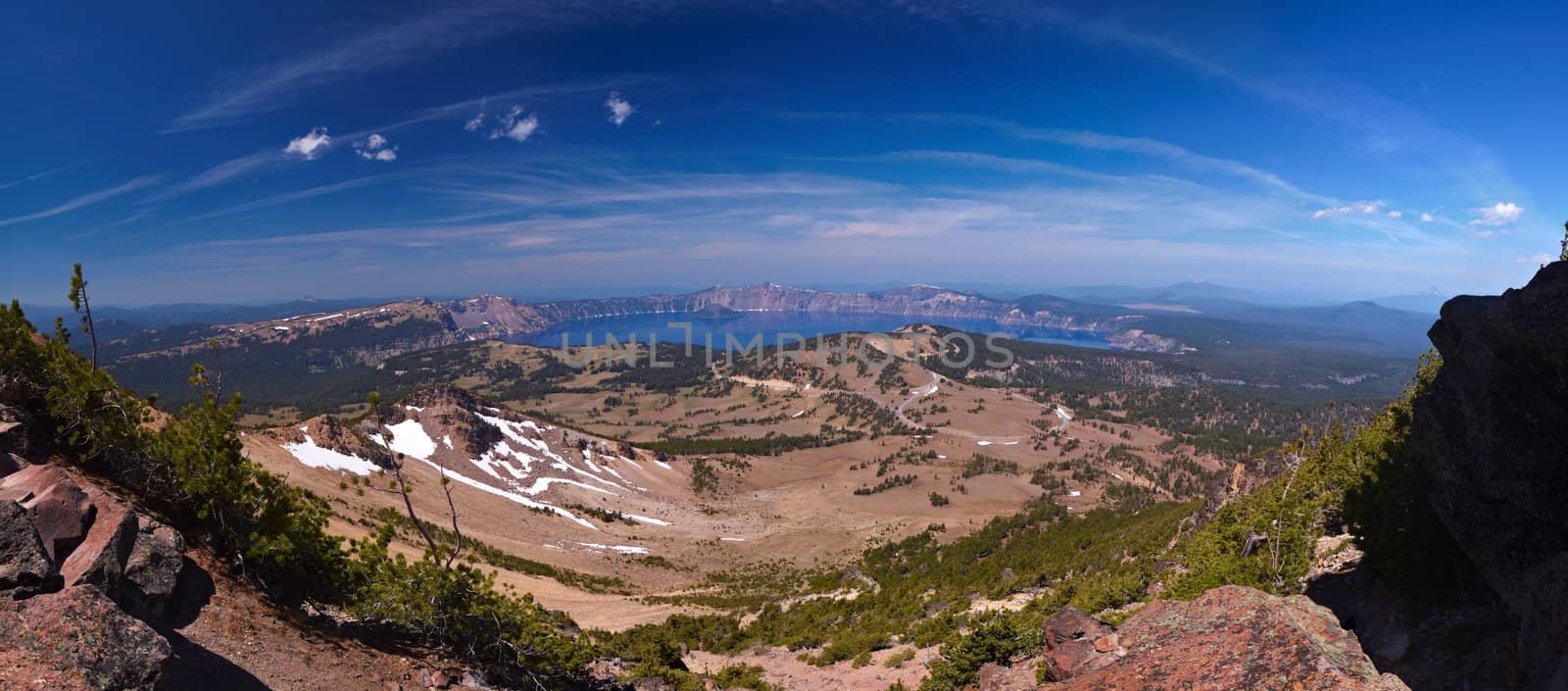 44 megapixel panorama of Crater Lake by LoonChild