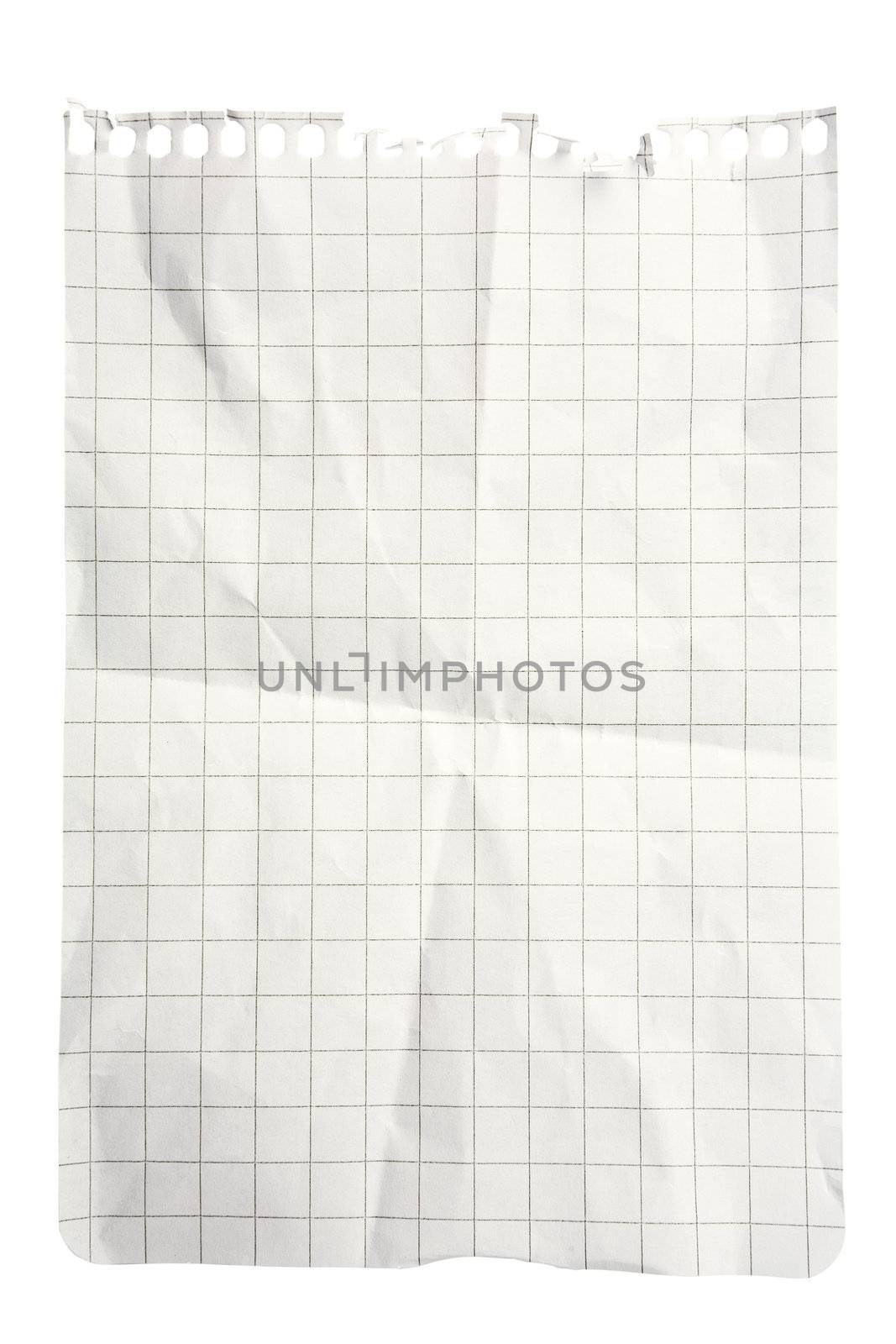 Squared Paper Notepad Page by Luminis