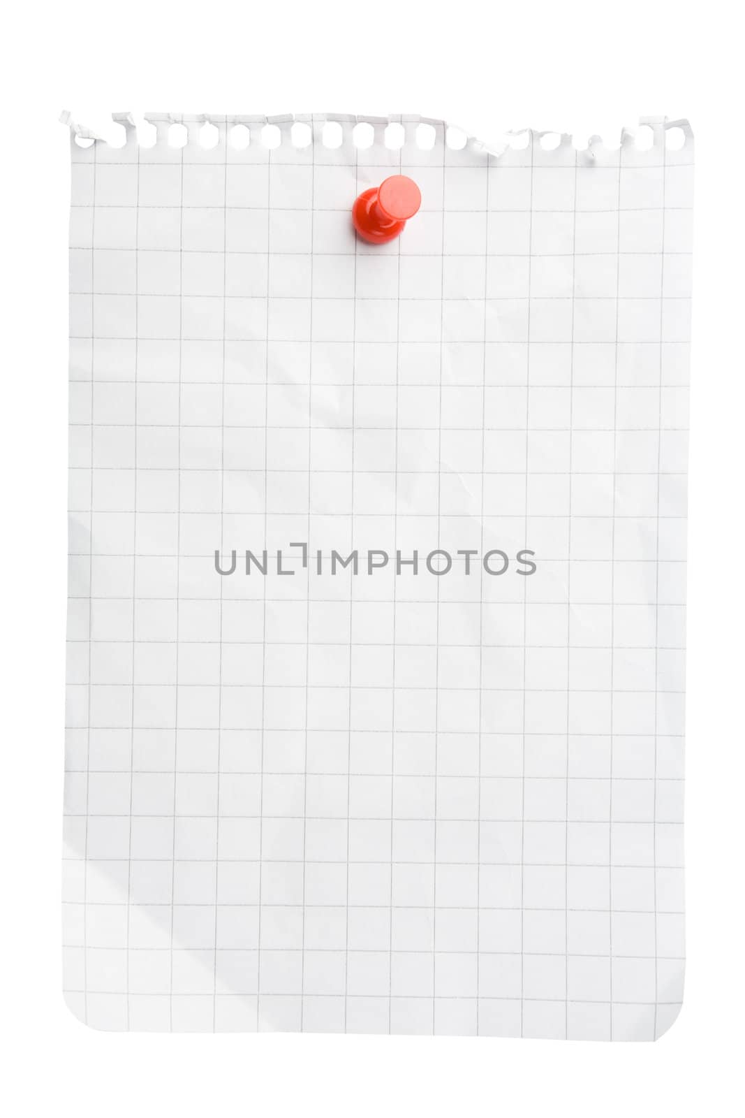 Notepad Sheet with Pushpin by Luminis