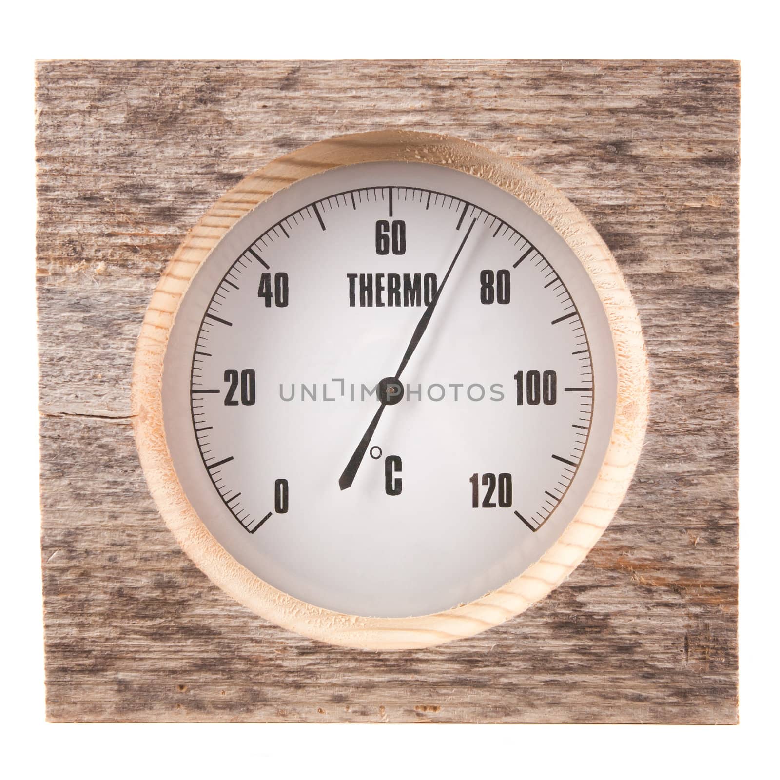 Sauna thermometer by Luminis