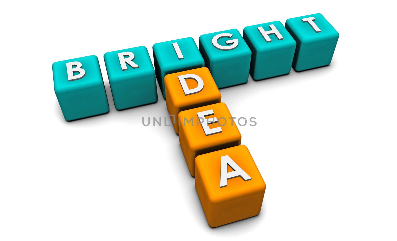 Bright Idea in Simple and Creative 3D Blocks