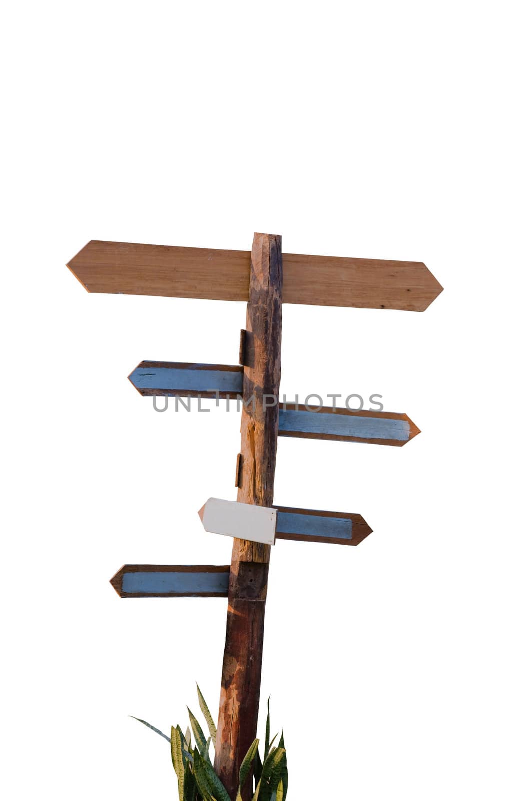 direction sign isolated on white background