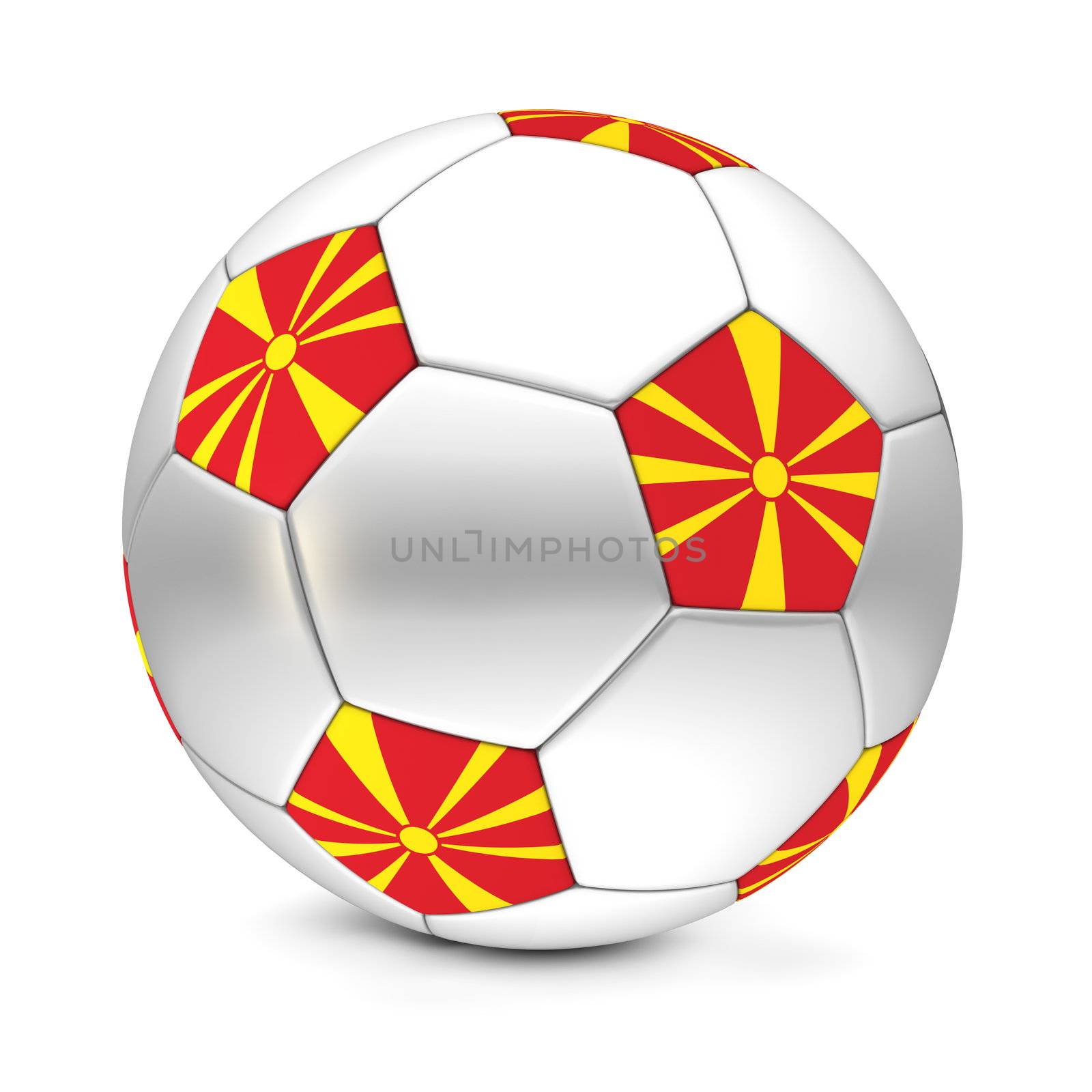 Soccer Ball/Football Macedonia by PixBox