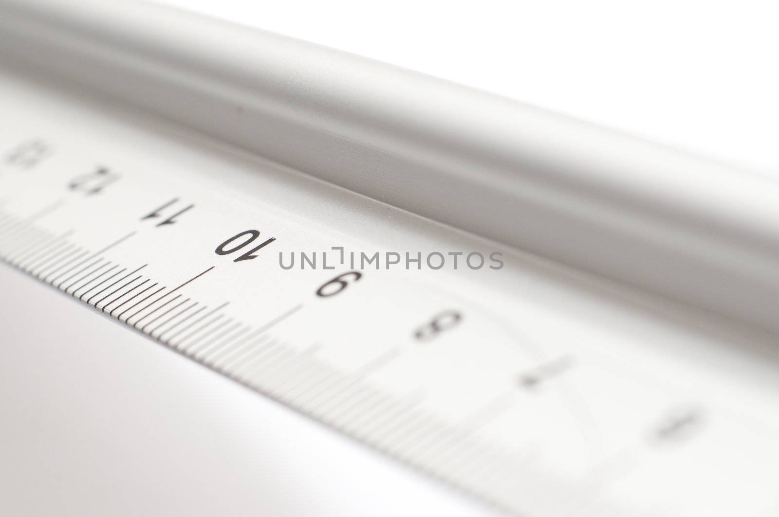 an image of ruler close up
