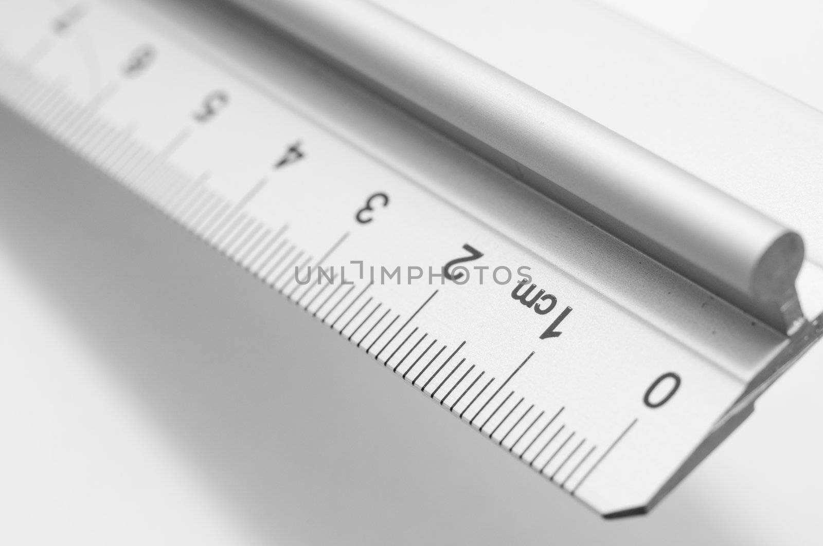 an image of ruler close up