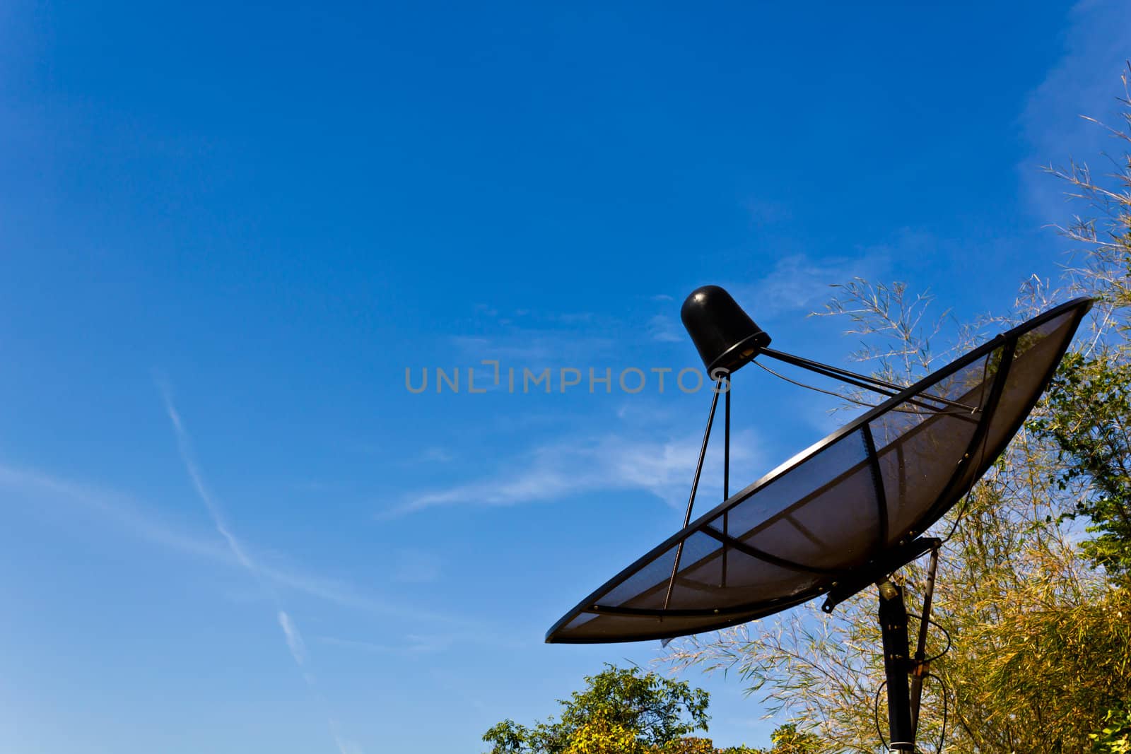 Black Satellite information signals by lavoview