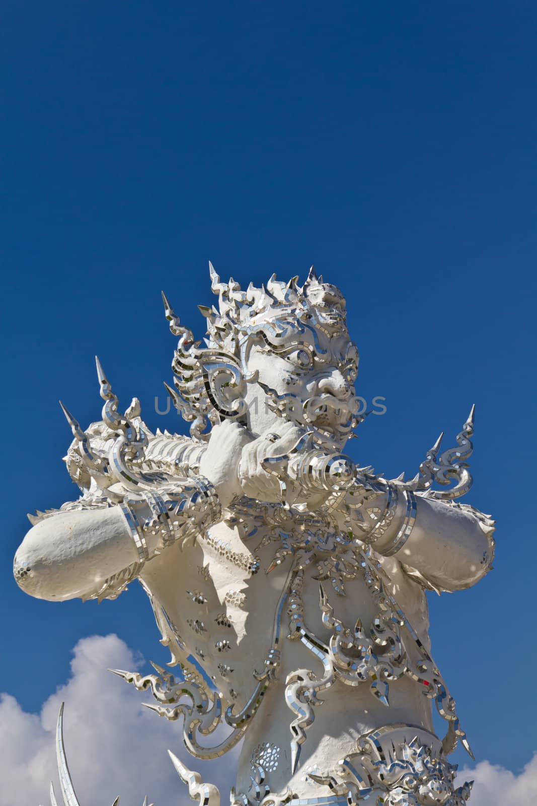 Element of Thai Art Taken from Wat Rong Khun Thailand by lavoview