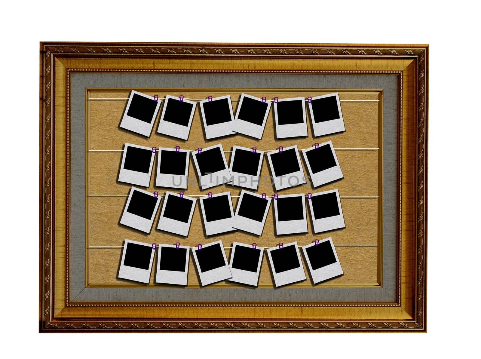 sign board in frame