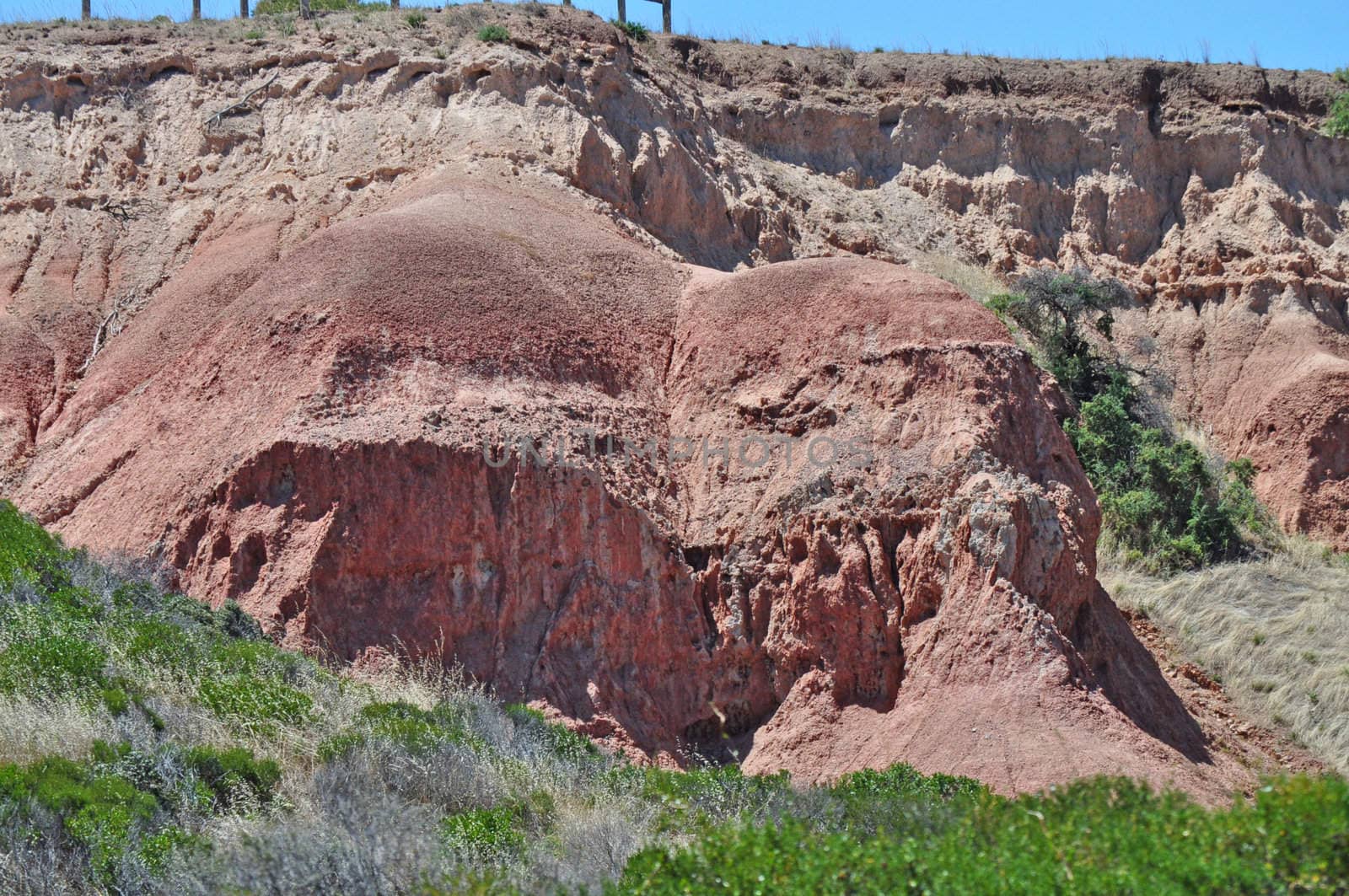 Amazing Rock formation in the Hallett Cove Conservation Park, South Australia.