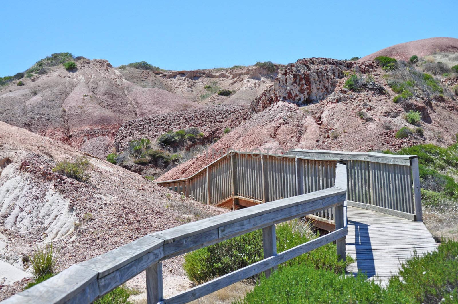 Amazing Rock formation in the Hallett Cove Conservation Park, South Australia.