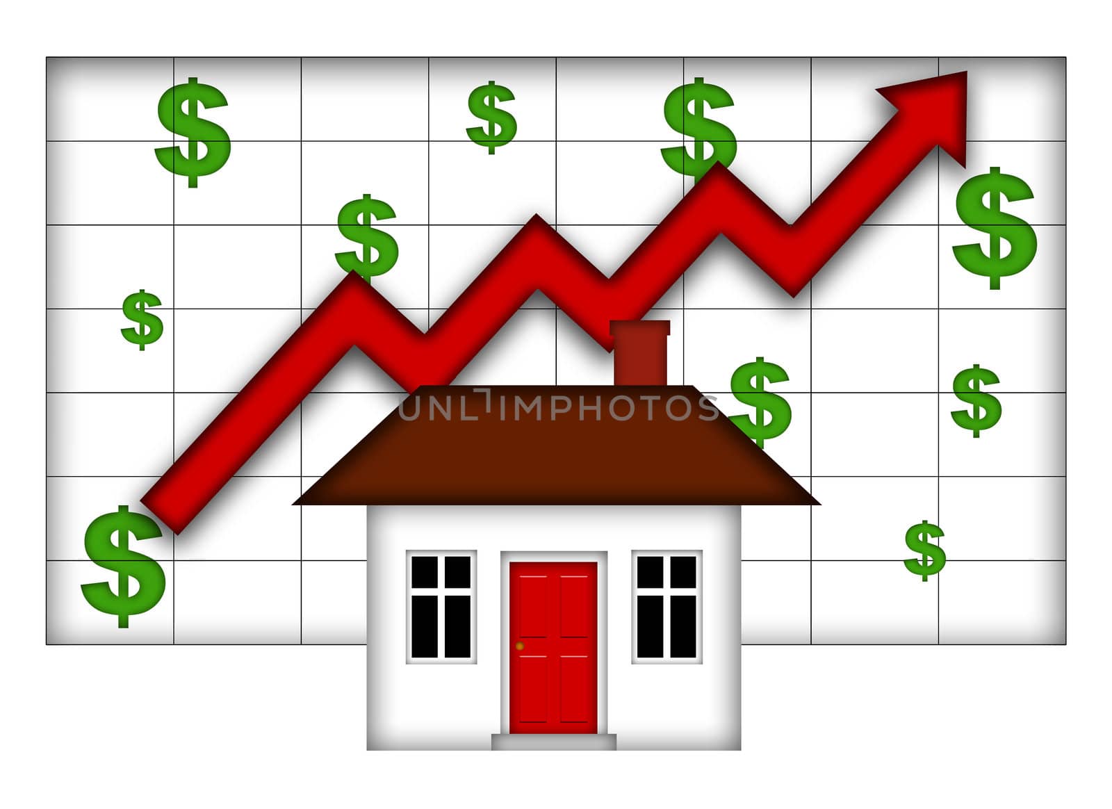 Real Estate Home Values Going Up by Davidgn