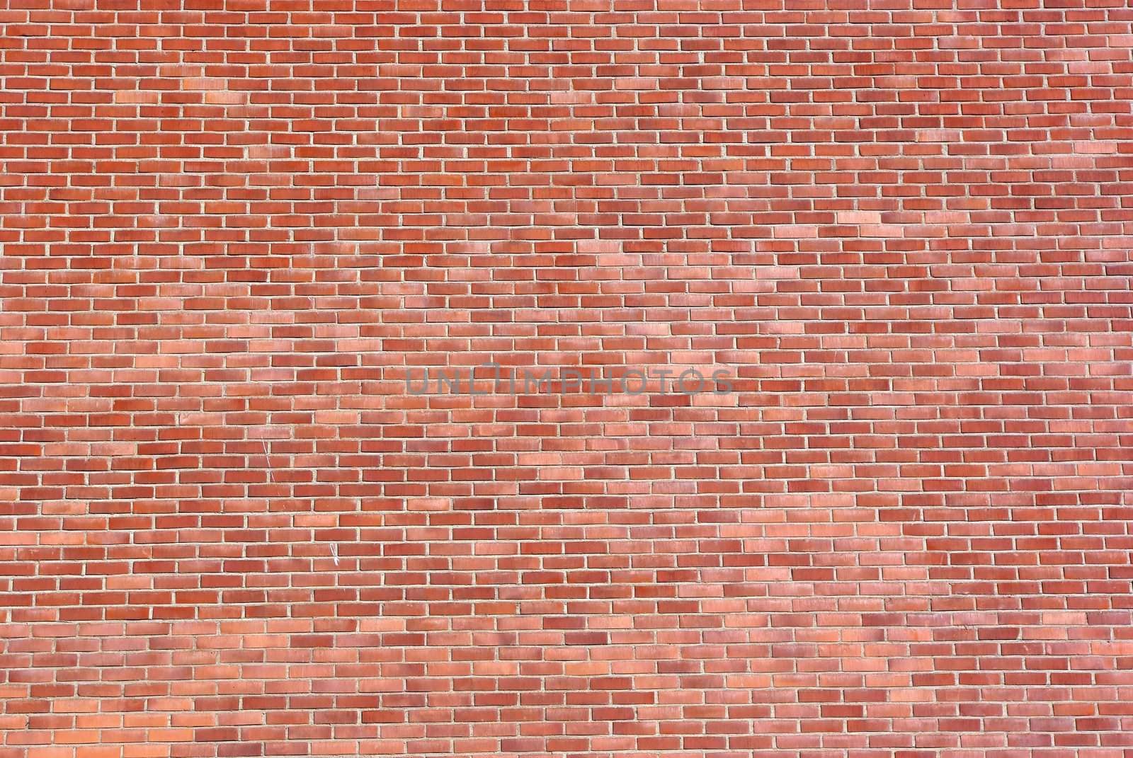 Big brown brick wall