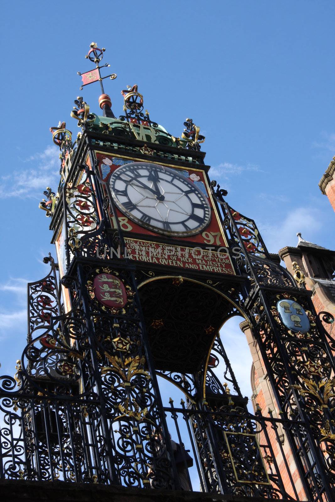 Chester Eastgate Clock Chester, victorian ironwork