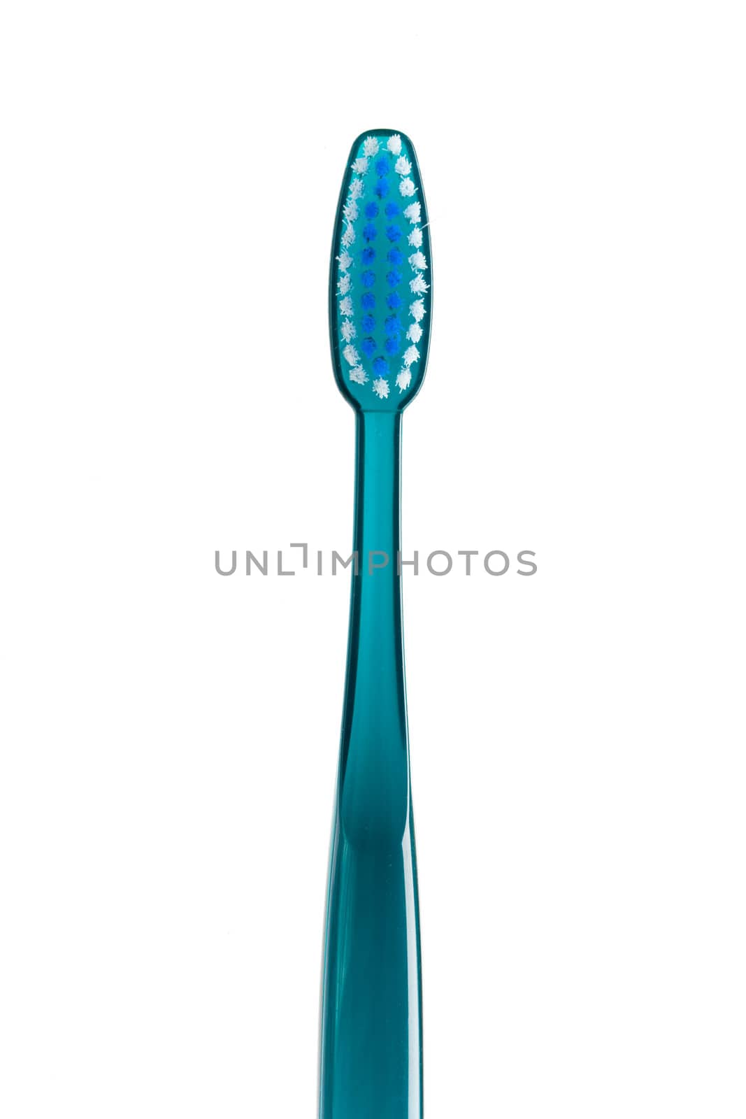 Toothbrush on a white background