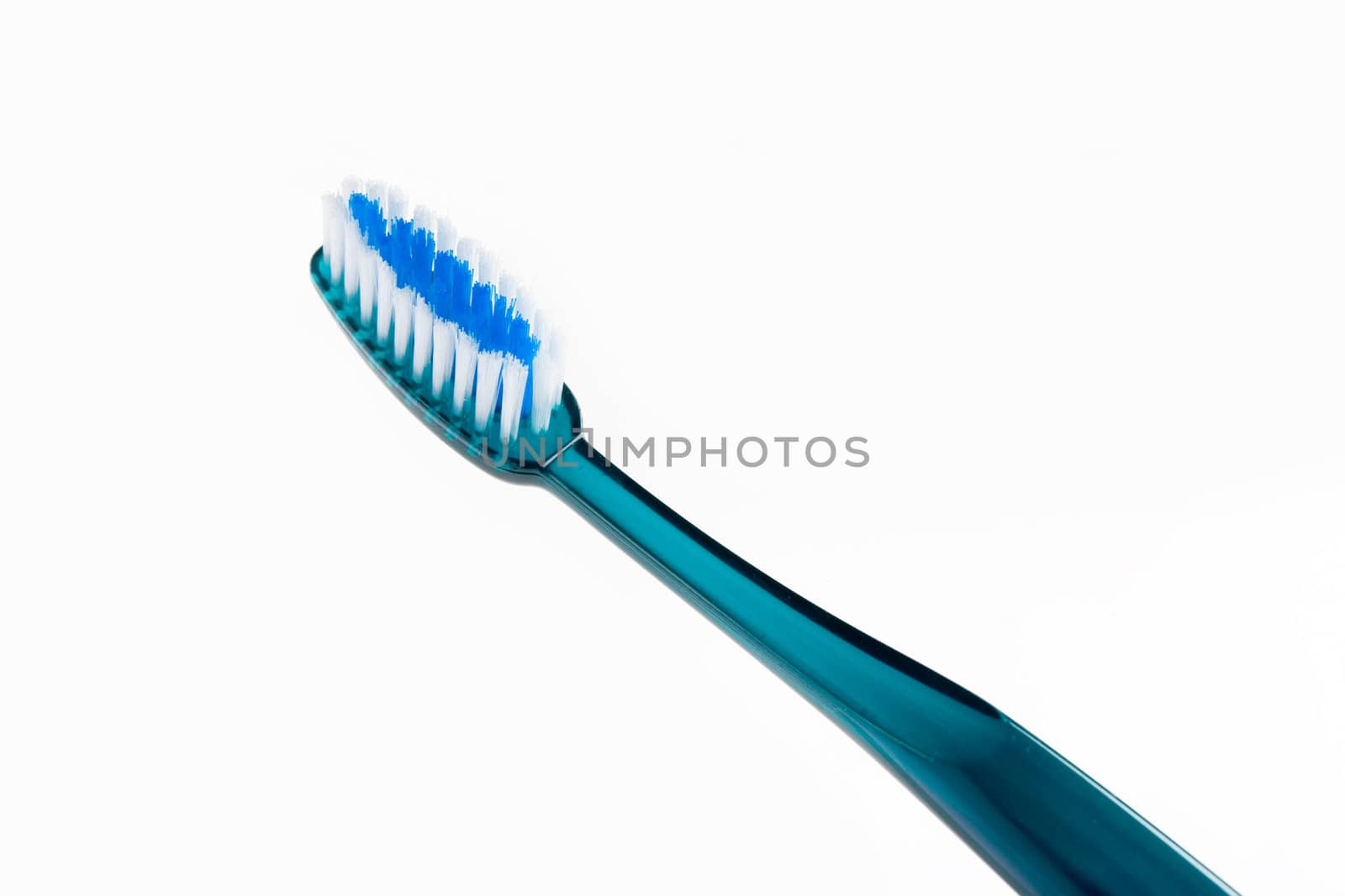 Toothbrush on a white background