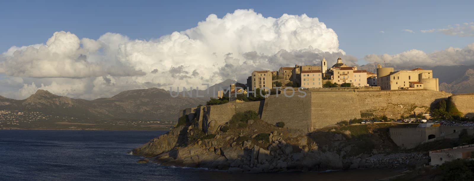 Calvi at Sunset in Corsica by jovannig