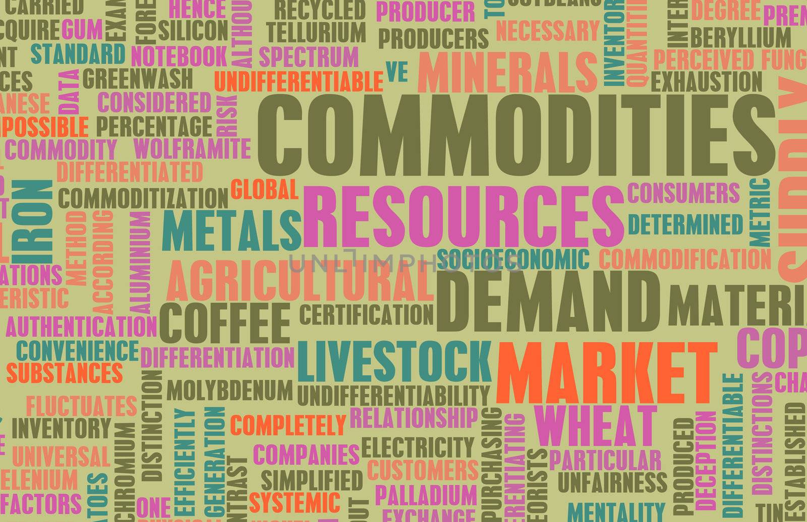 Commodities Trading on a Global Scale as Concept