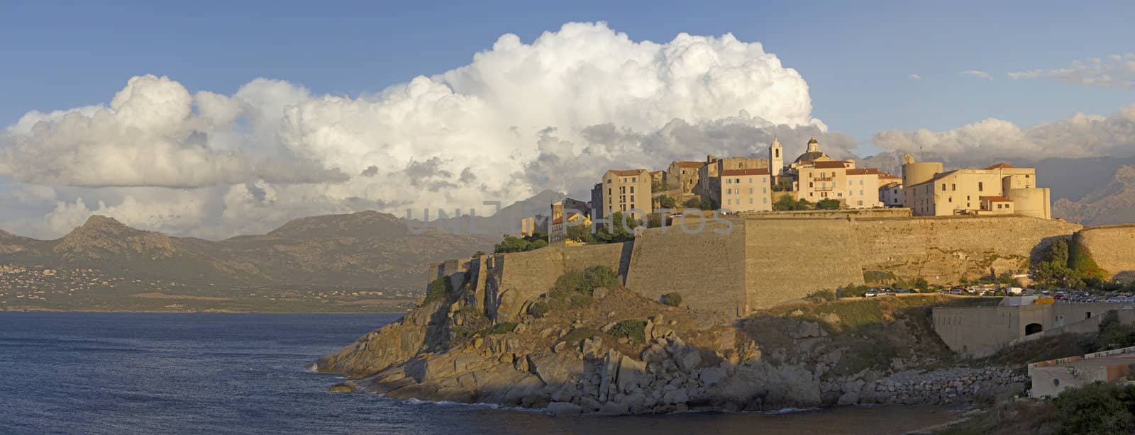 Calvi at Sunset in Corsica, France