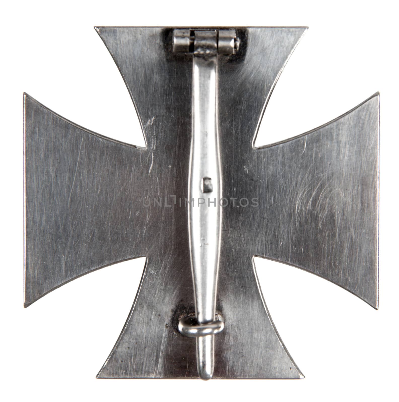 The German iron cross of 1 class, a reverser,. isolated, on a white background