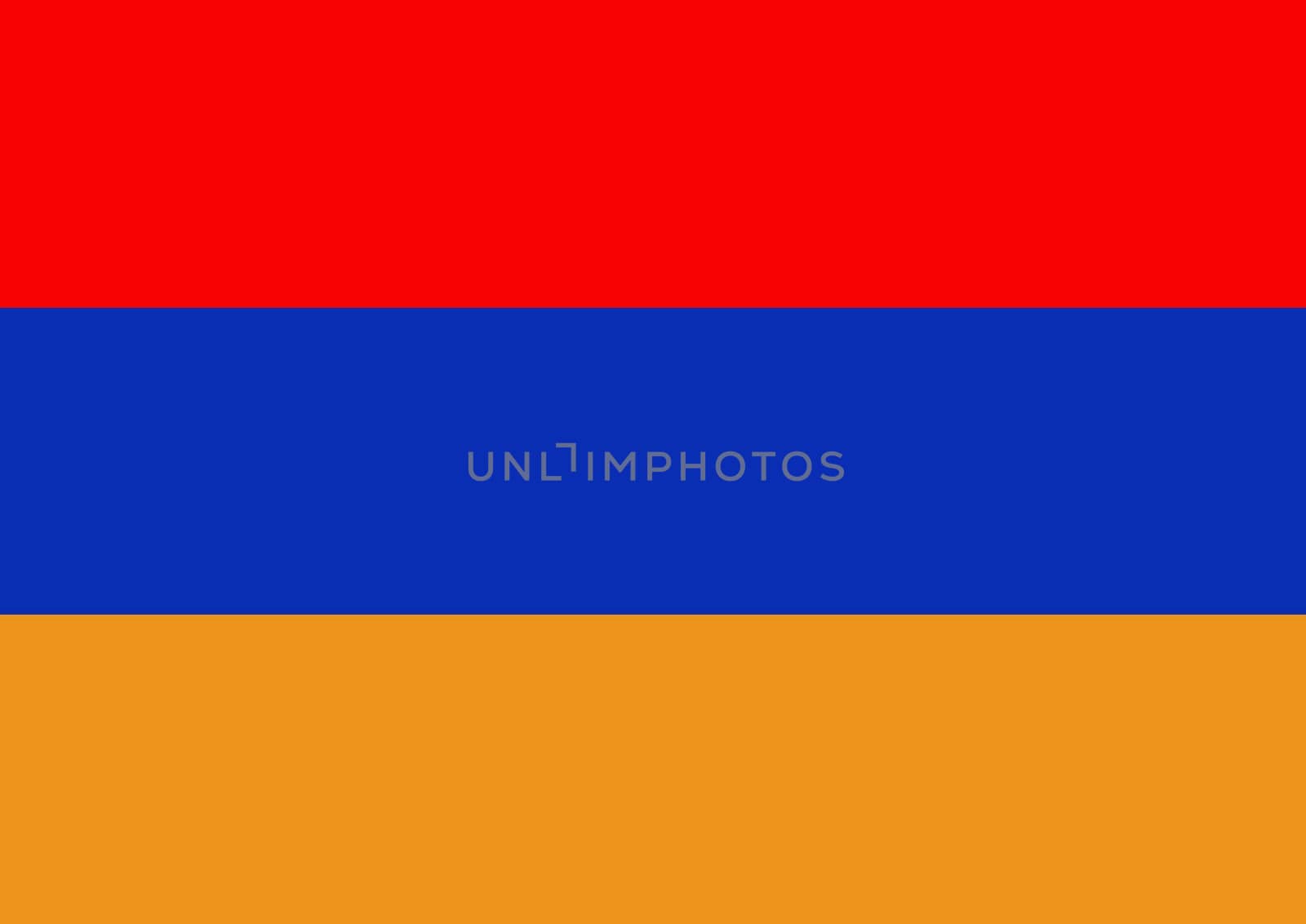 Illustrated flag of Armenia