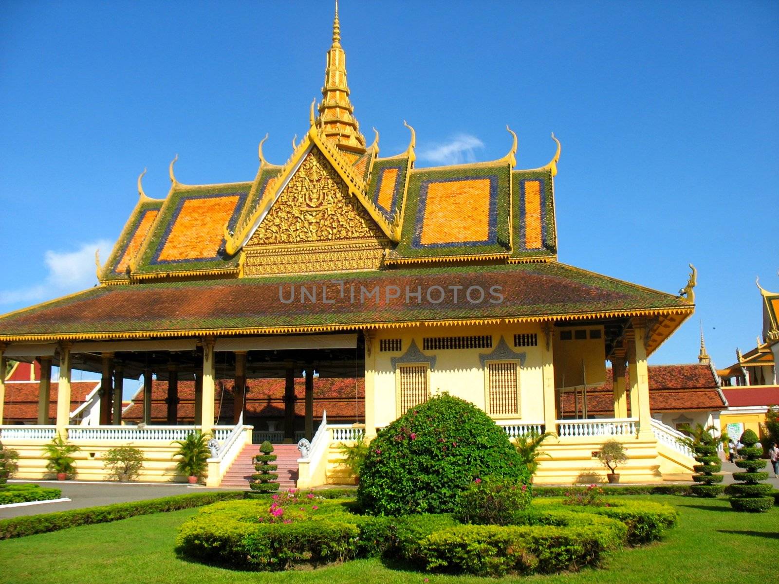 Buildings of Park Royal in Phnom Penh by Duroc