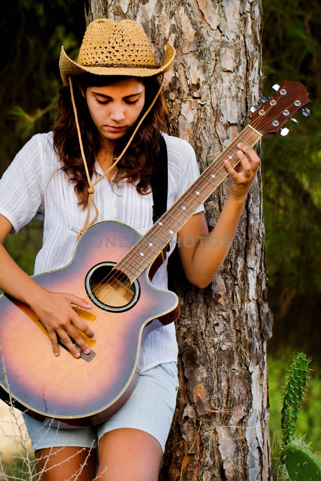 beautiful young country girl by membio