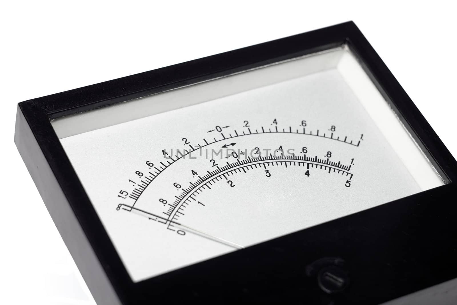 The image of the measuring device isolated, on a white background