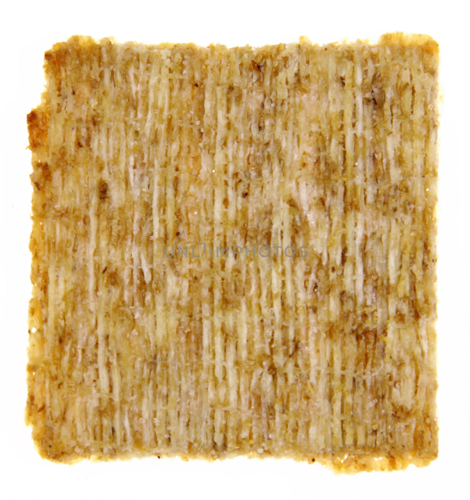 Isolated Wheat Cracker
 by ca2hill