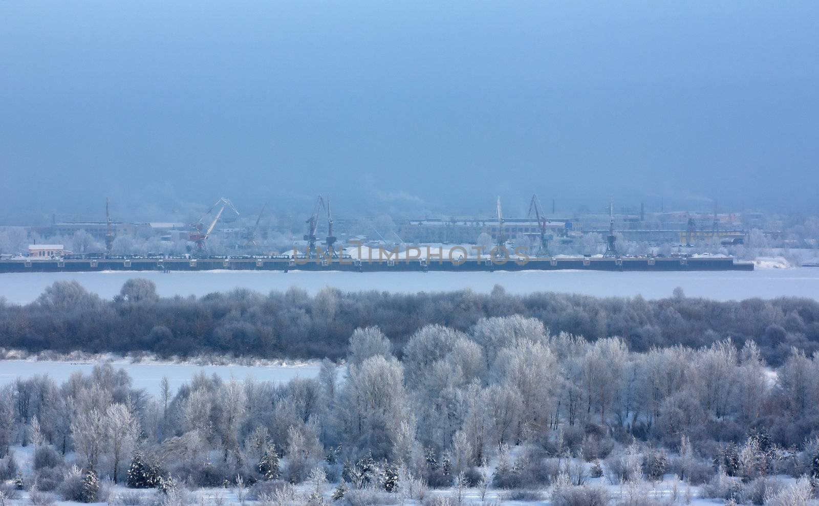 River port by AGorohov