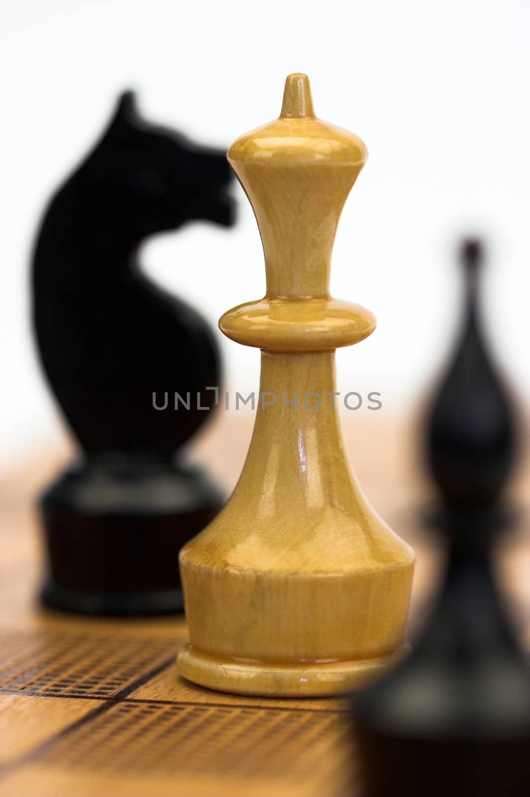 chess-man close up,shallow dof