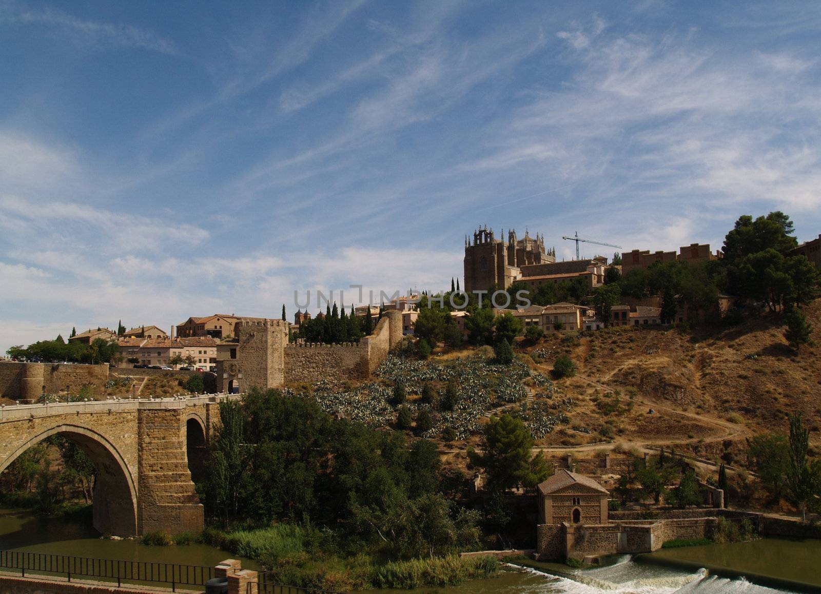 View on the city of Toledo, Spain