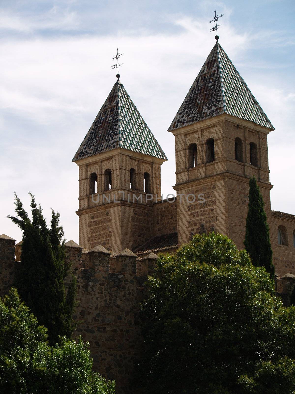 View on a church