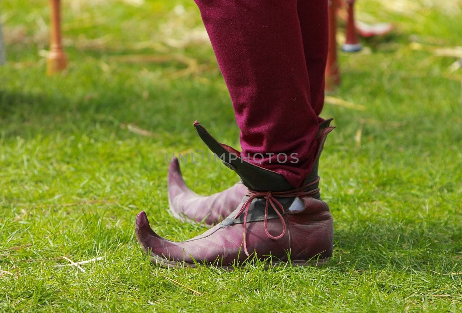 Medieval European Long Toed Shoes by RazvanPhotography