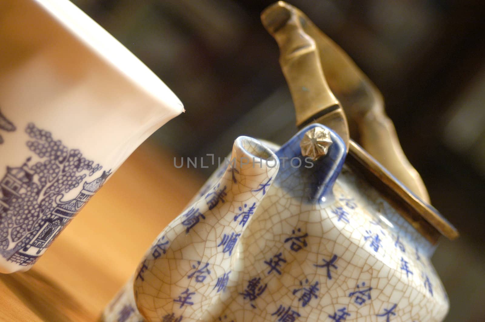 China teapot and cup by haak78