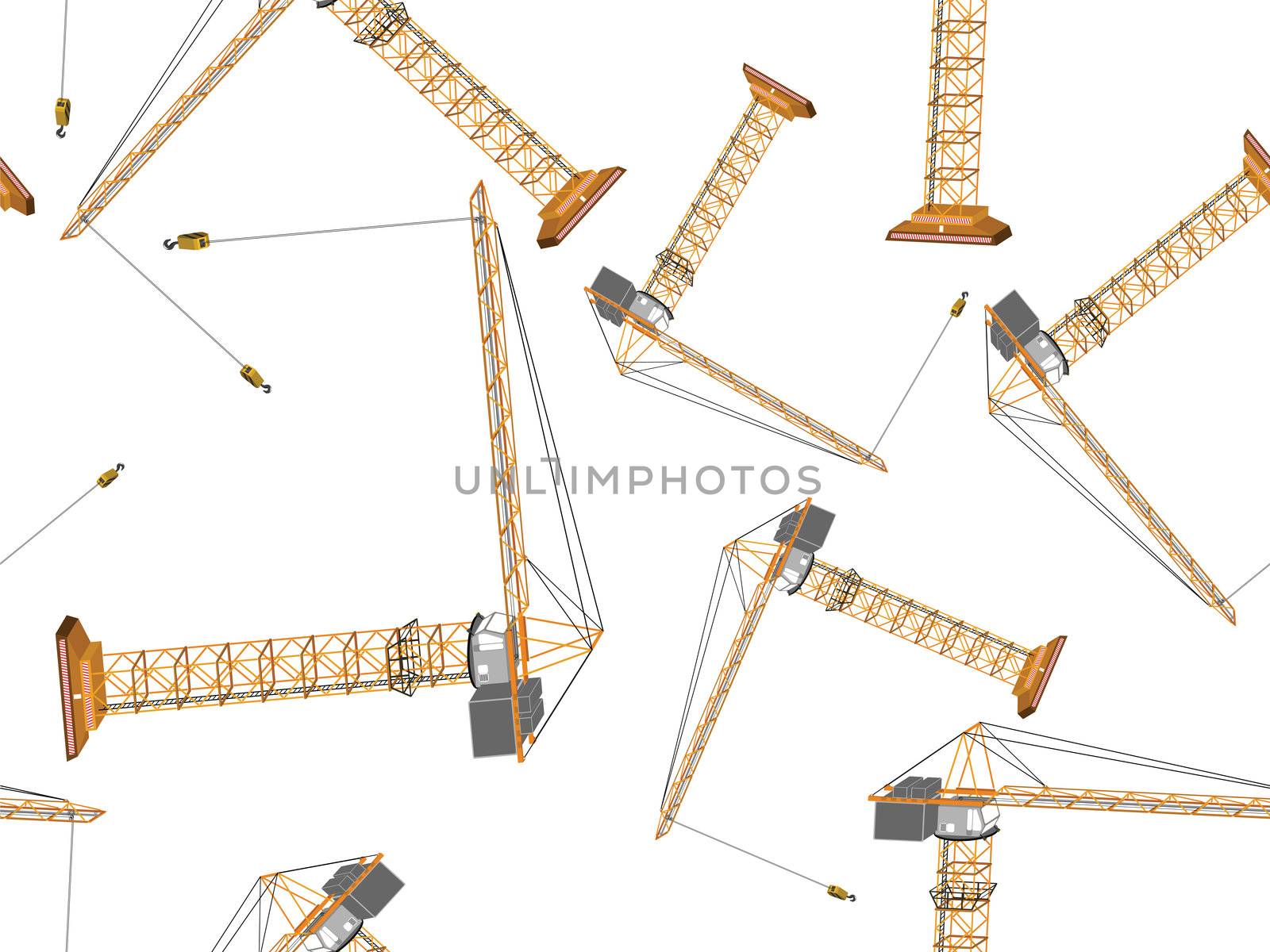 cranes pattern by robertosch
