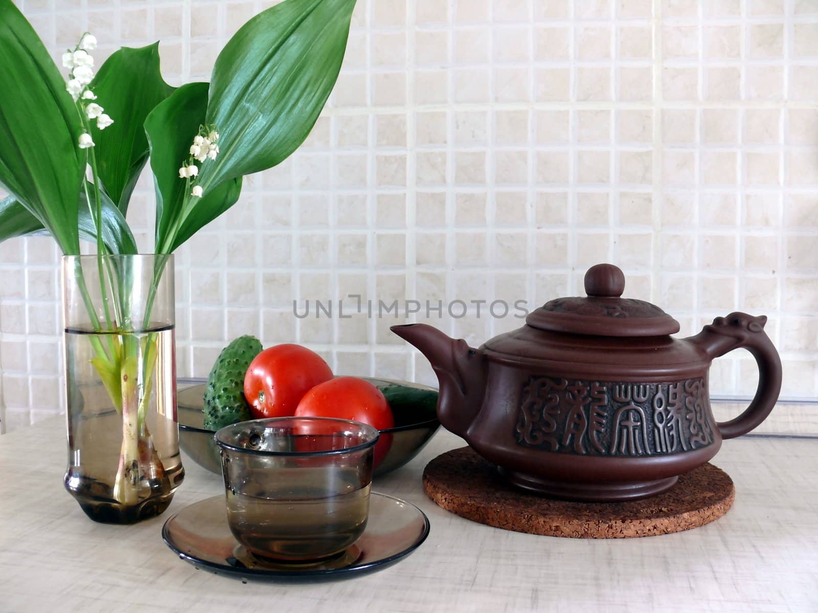 still-life with vegetables by Stoyanov