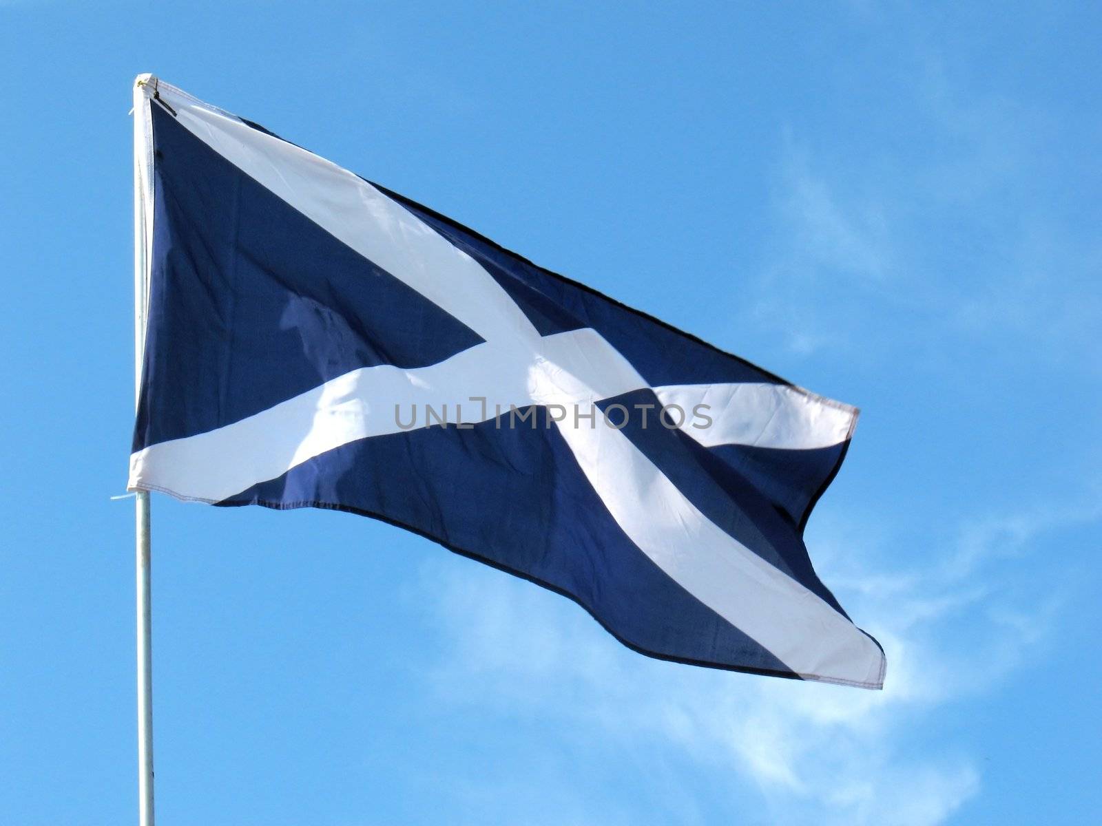 National Flag of Scotland by namdlo