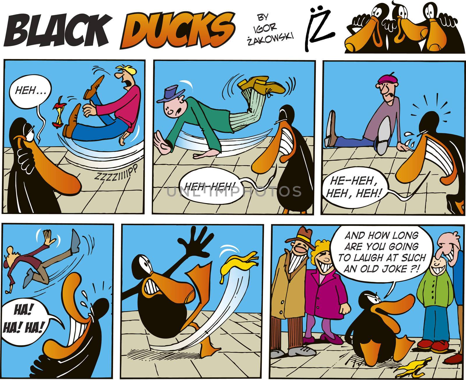 Black Ducks Comic Strip episode 6