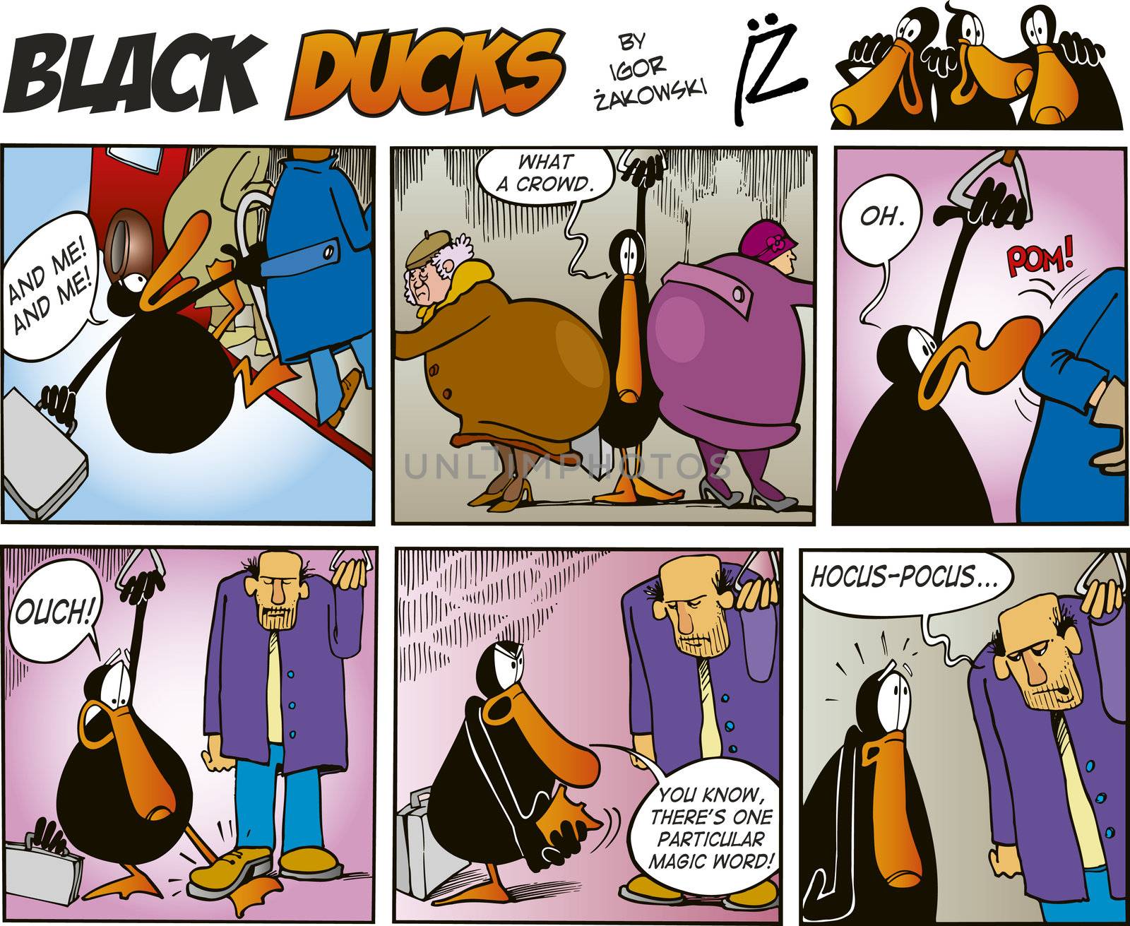 Black Ducks Comic Strip episode 5
