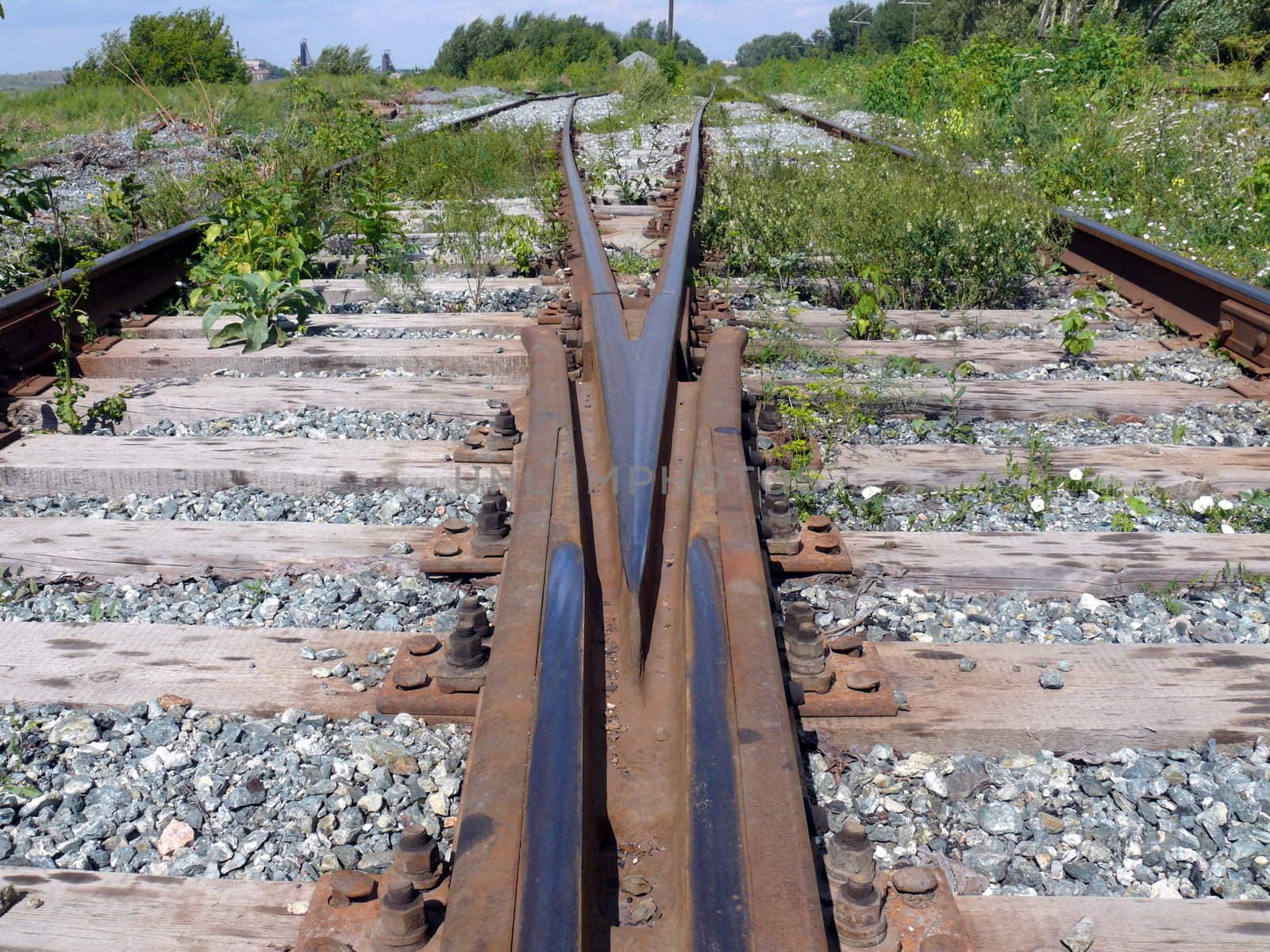 old railway by Stoyanov