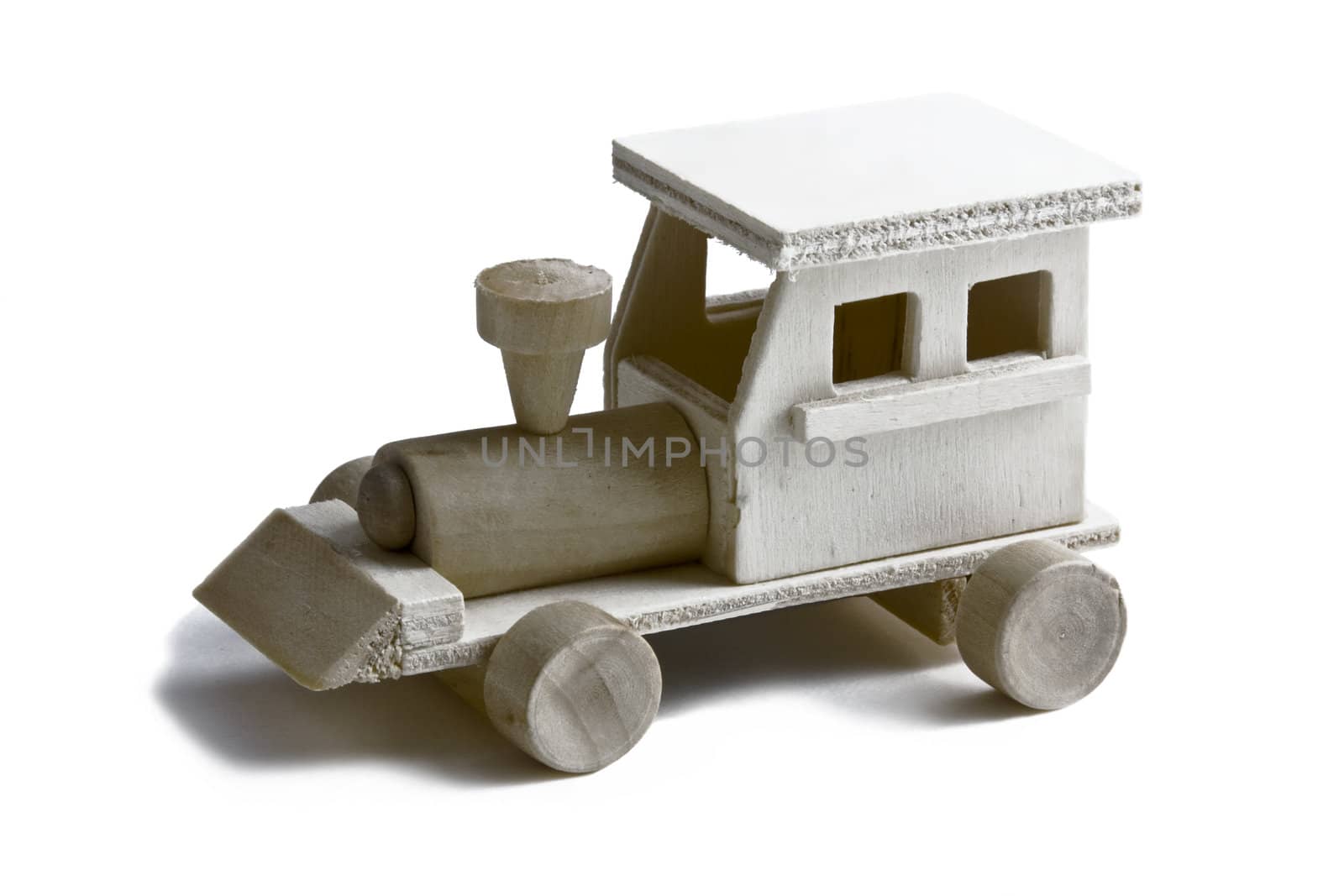 Toy Train on White by wulloa