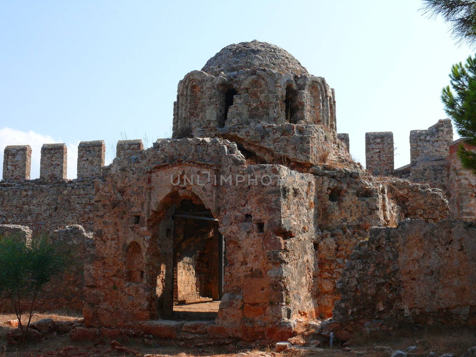 Ruins of a Byzantine church by Stoyanov