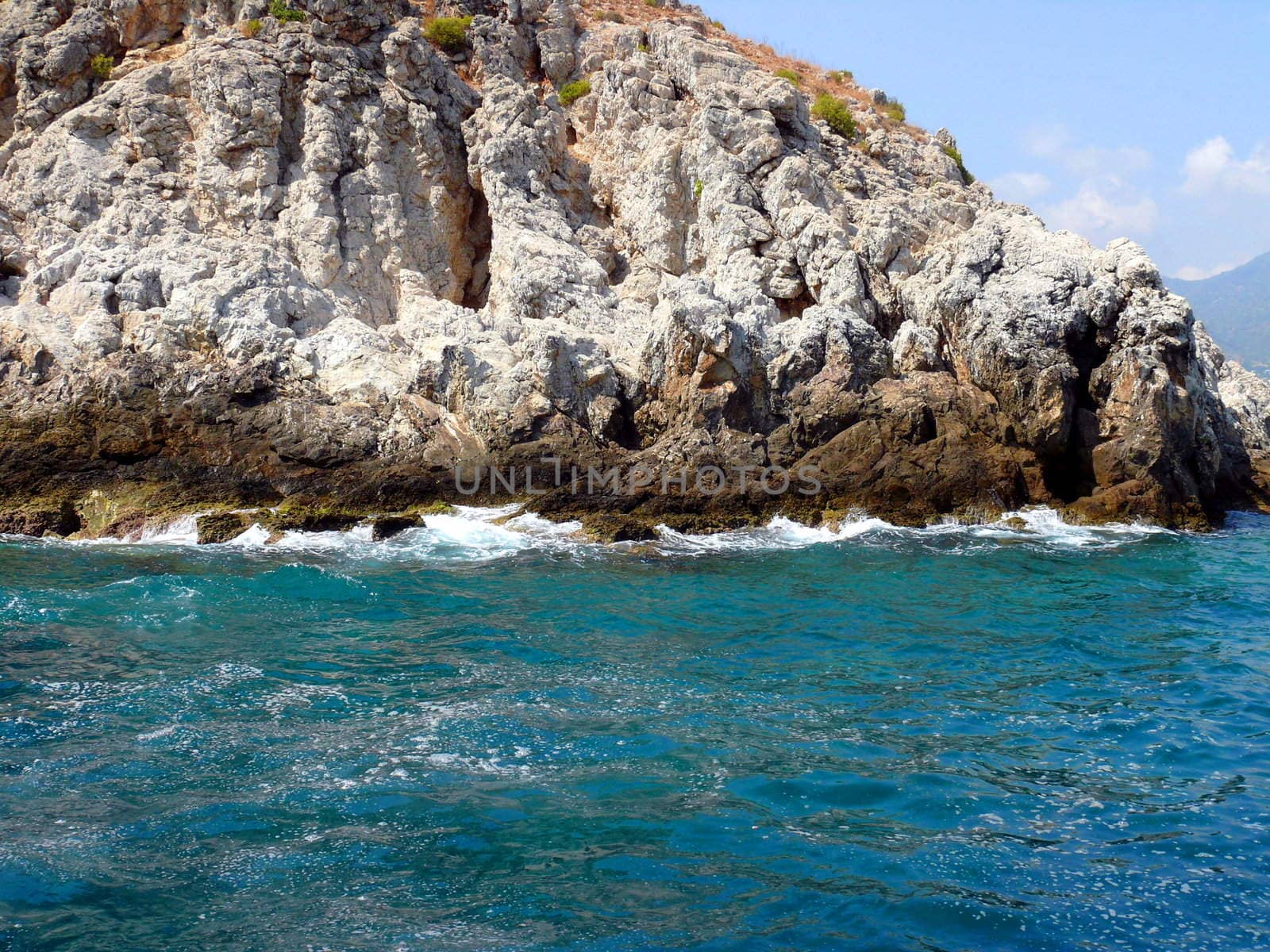 Waves and rocks by Stoyanov