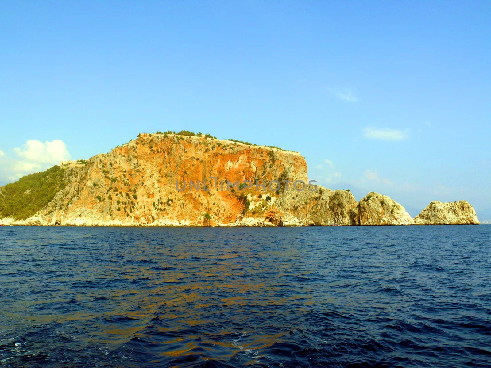 Alania - Cape in mediterranian sea by Stoyanov