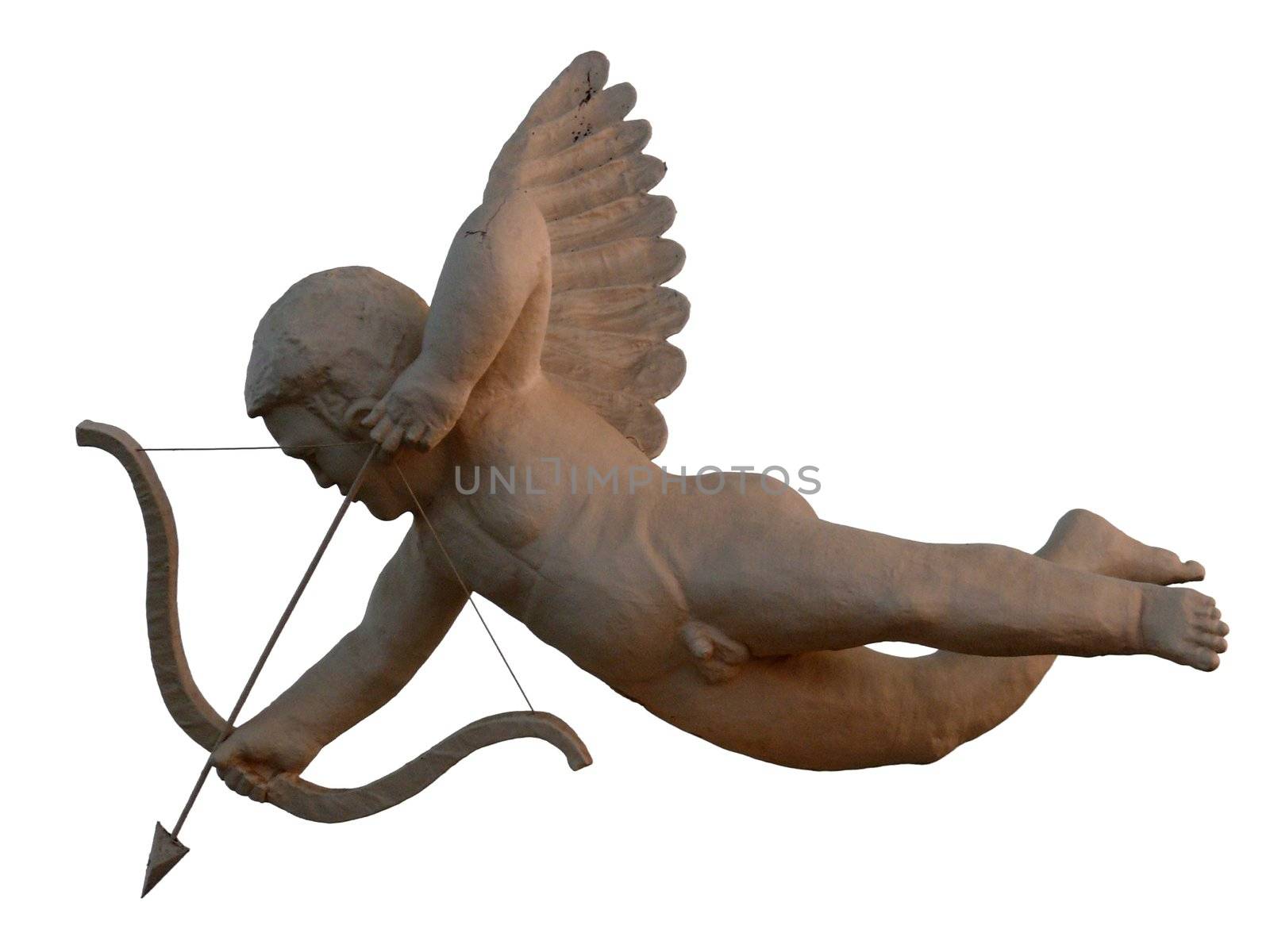 Statue of Cupid angel  by Stoyanov