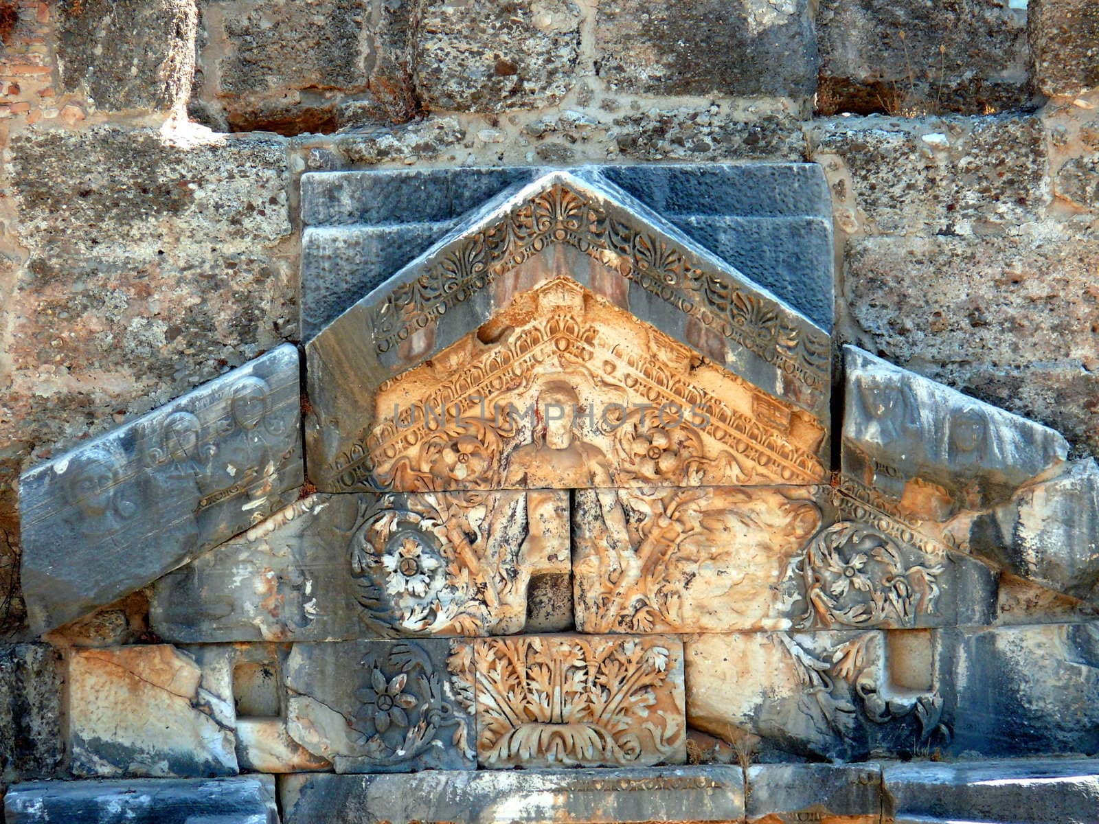 monument of Dionysus - Aspendos, Turkey