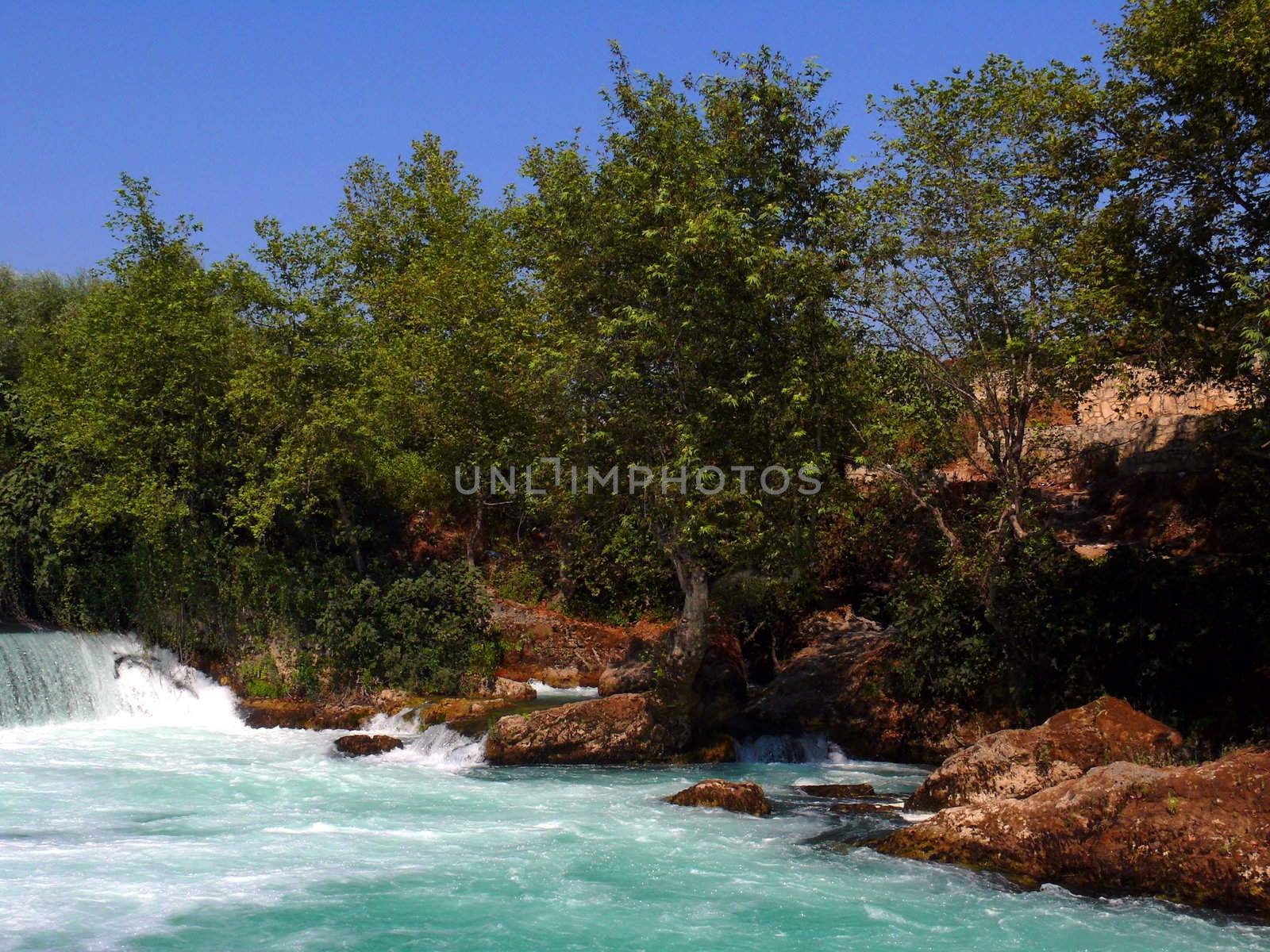 Waterfall Manavgat by Stoyanov