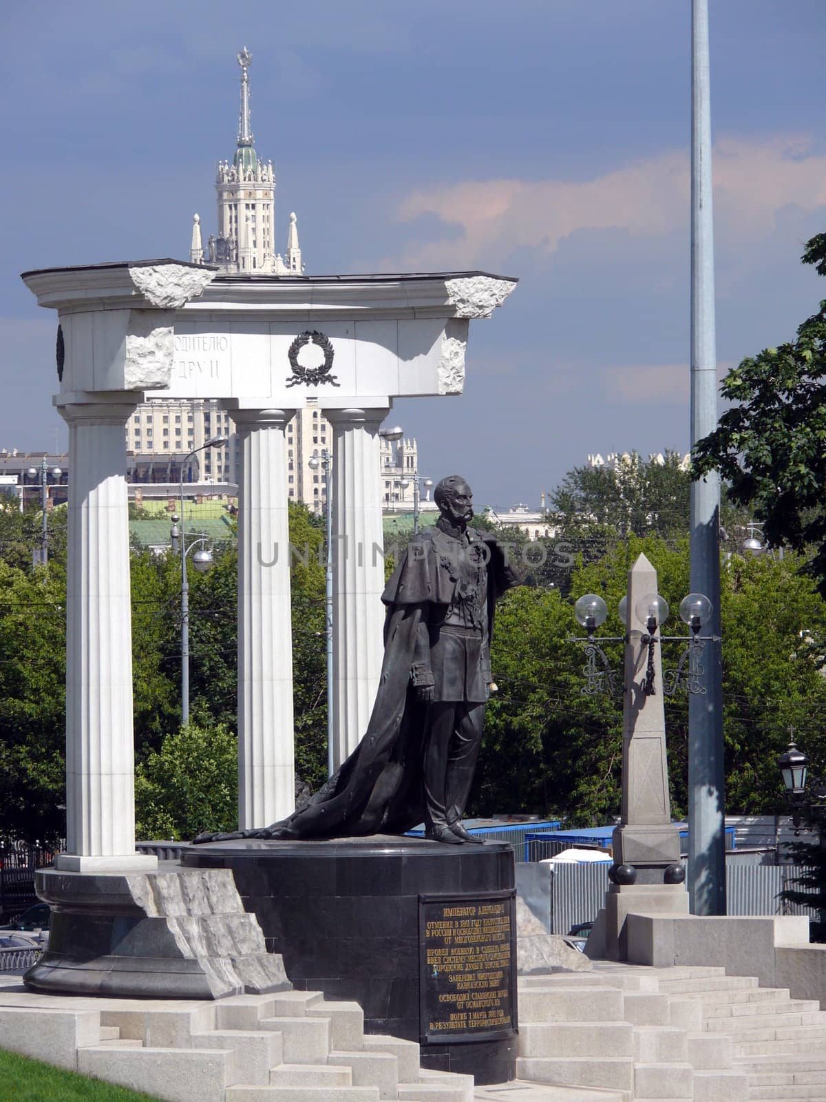 Monument of Alexander the great - Moscow, Russia by Stoyanov