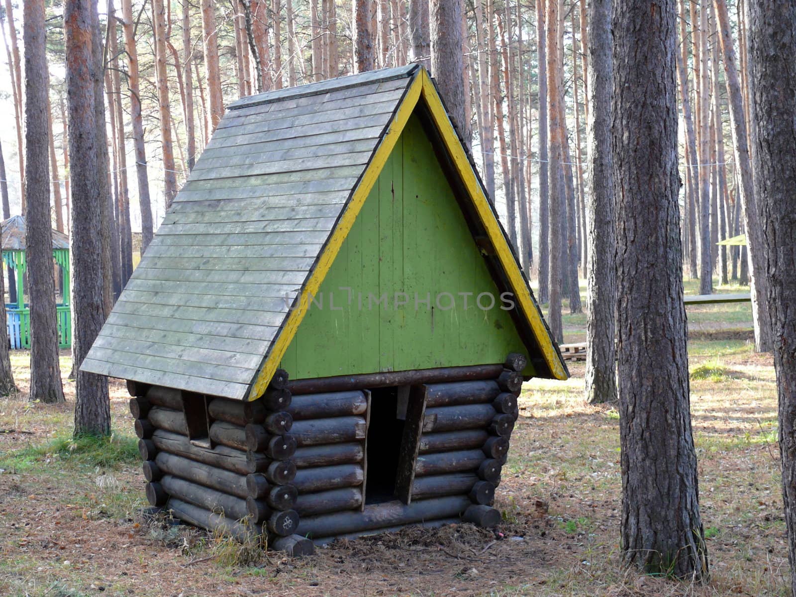 House for kids in playground